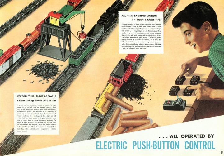 American Flyer Trains 1947, page 13 | A.C. Gilbert Catalog Archive